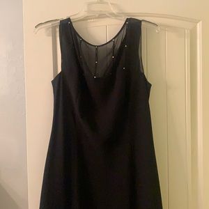 Black evening dress